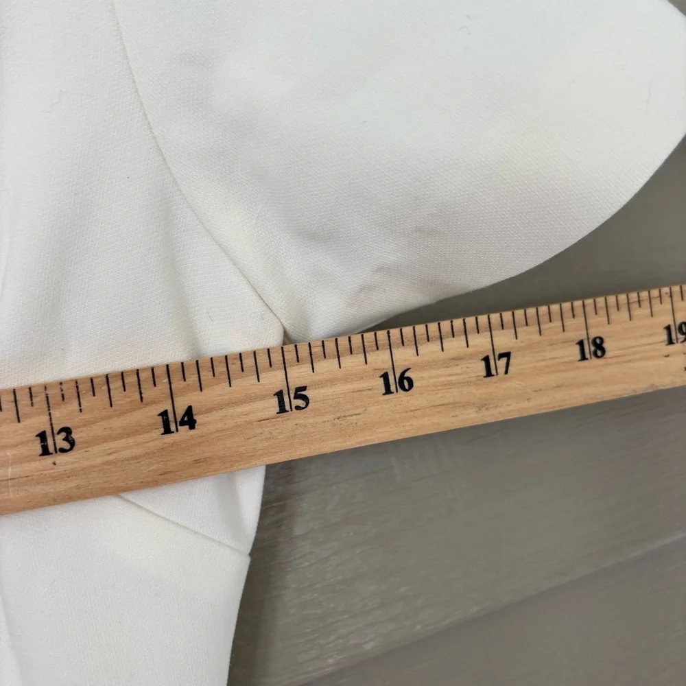 Likely Manhattan White Short Sleeve Mini Dress - Picture 4 of 8